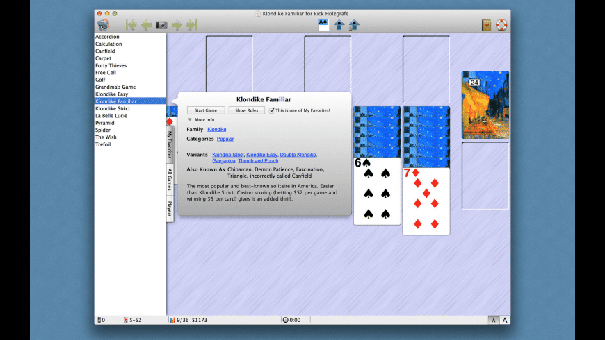 Solitaire JD for mac instal